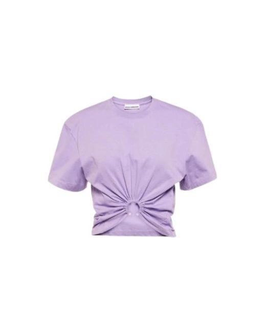 Tops > t-shirts Rabanne en coloris Purple