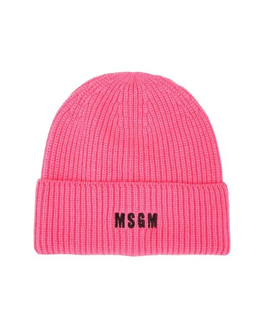 Beanies MSGM de color Pink