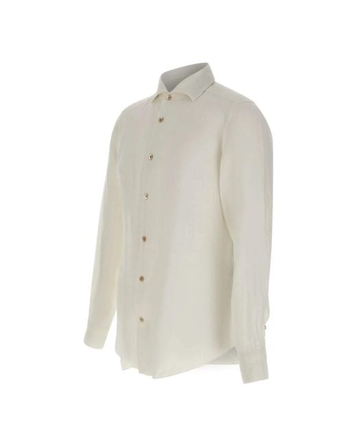 Eleventy White Casual Shirts for men