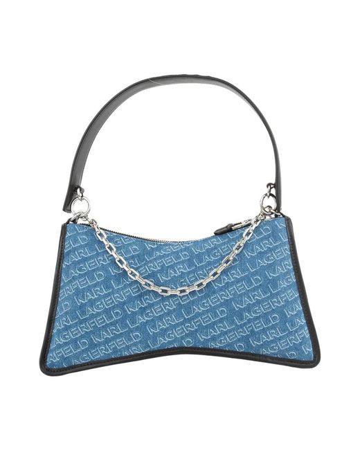 Karl Lagerfeld Blue Handbags