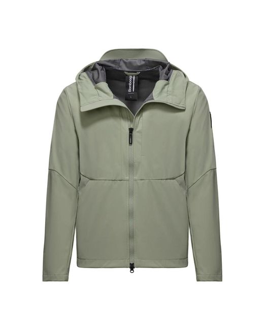 Rain Jackets di Bomboogie in Green da Uomo