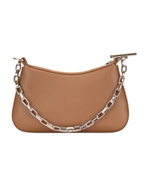 McQueen Natural Shoulder Bags