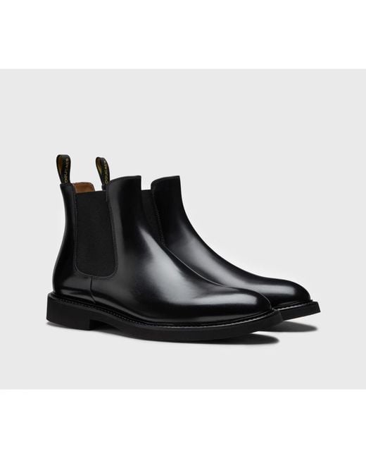 Chelsea Boots Doucal's de hombre de color Black