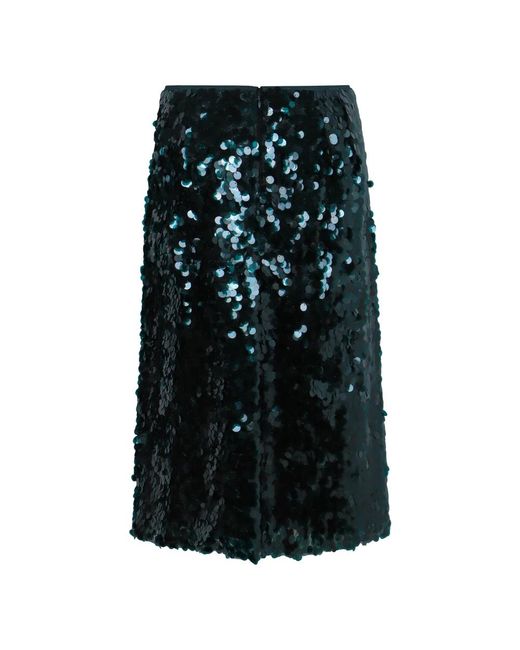Vince Black Midi Skirts