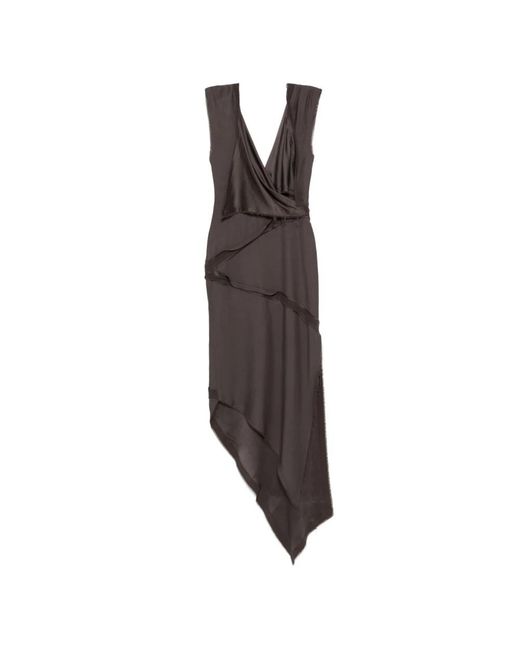 The Attico Brown Midi Dresses