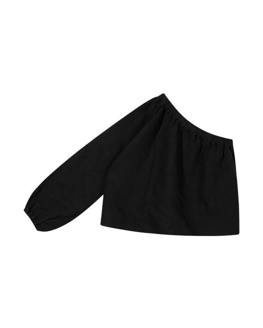 10Days Black Sleeveless Tops