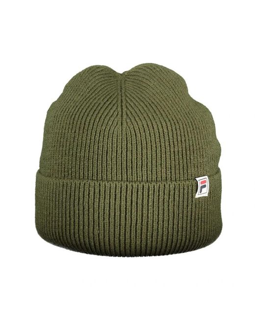 Fila Verde Polyacryl Mütze in Green für Herren