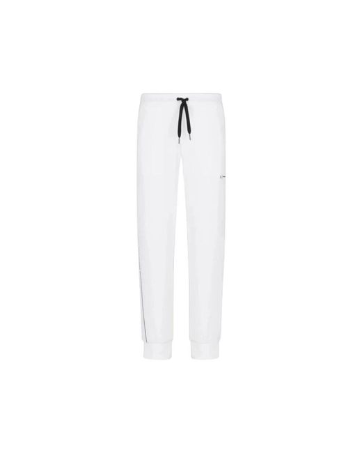 Armani Exchange White Sweatpants for men