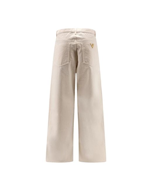 Valentino Natural Wide Trousers for men