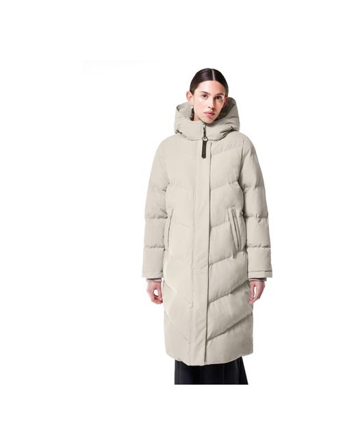 Down Coats Elvine en coloris Gray