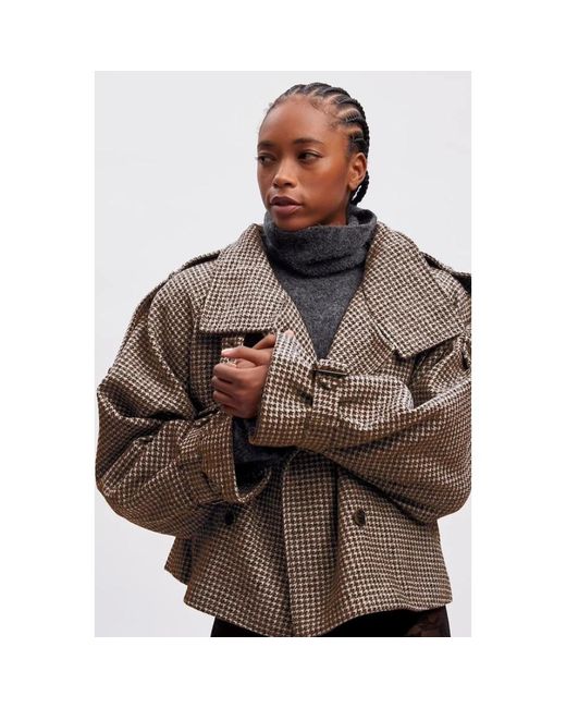 Gestuz Brown Light Jackets