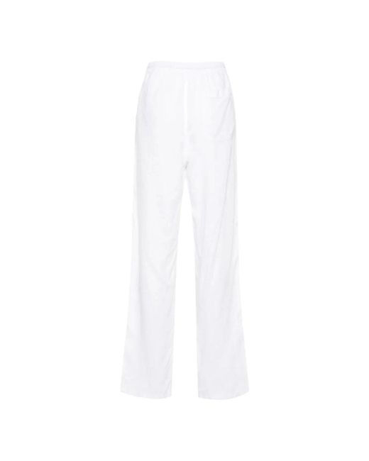 Aspesi Weiße ventura hose,wide trousers in White für Herren