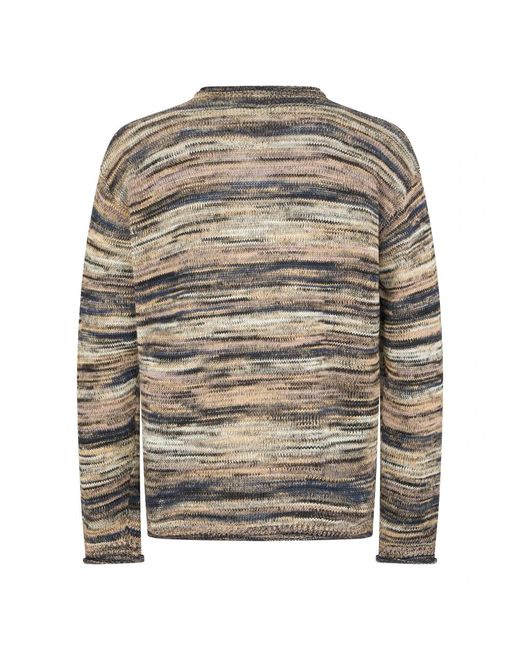 Roberto Collina Gray Round-Neck Knitwear for men
