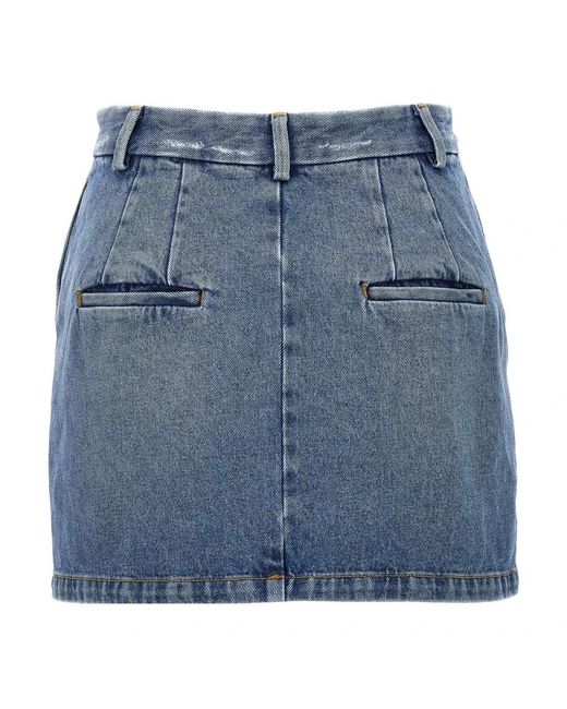 ARMARIUM Blue Denim Skirts