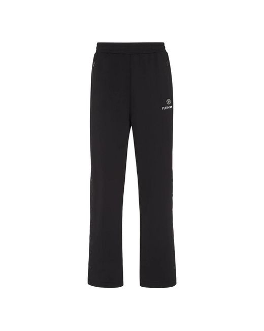 Philipp Plein Fitness ,Zwart ,Polyester Joggingbroek in het Black voor heren