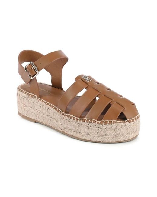 Wedges di Tommy Hilfiger in Brown