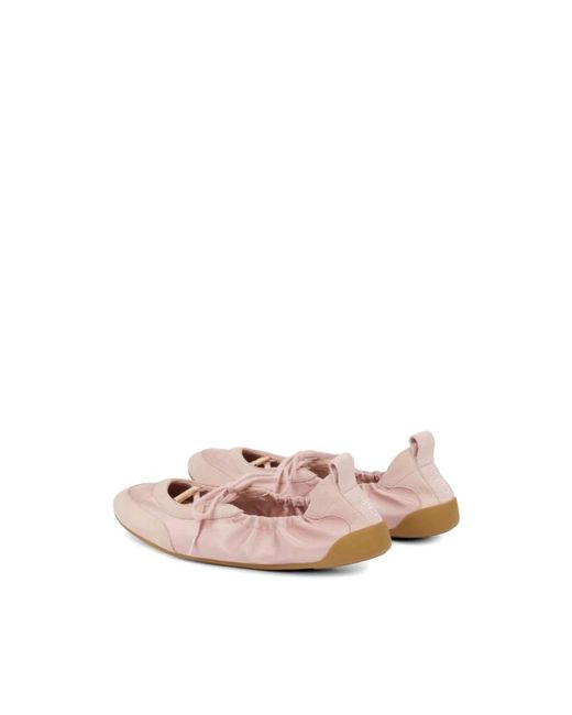 Chloé Pink Ballerina Shoes