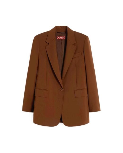 Max Mara Brown Blazers