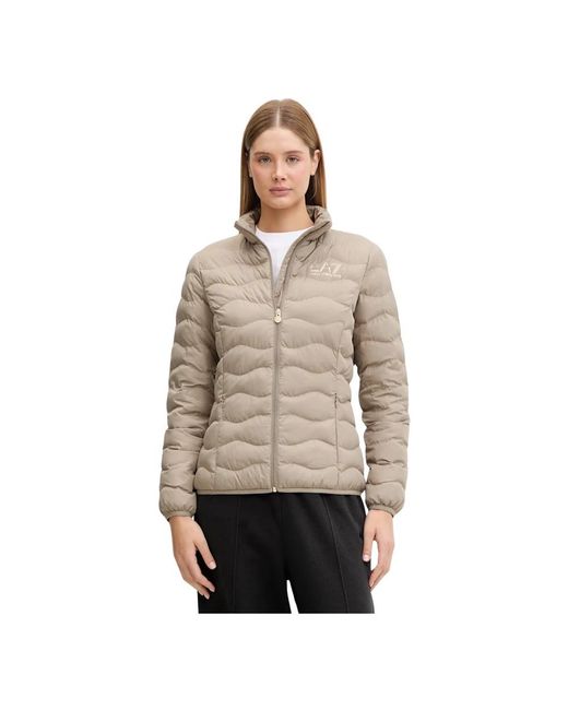 Winter Jackets EA7 en coloris Natural