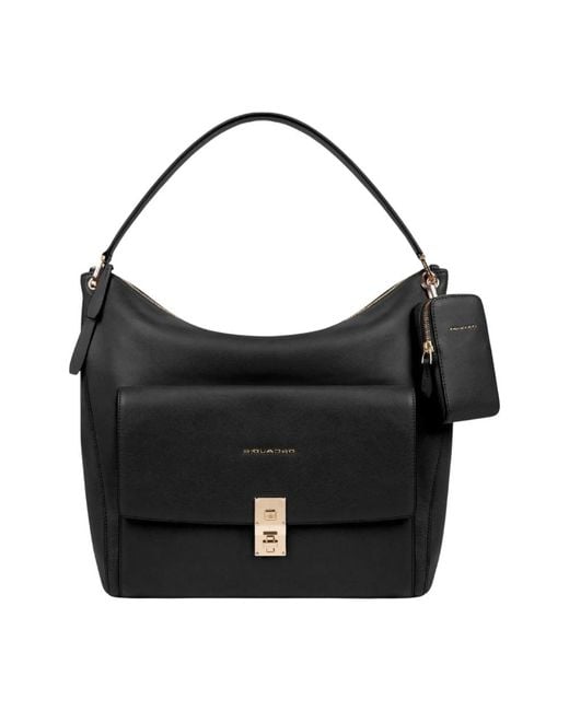 Piquadro Black Shoulder Bags