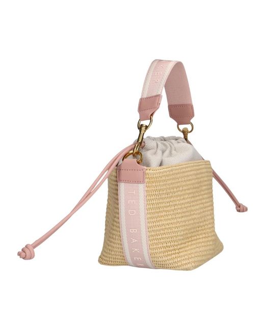Ted Baker Pink Raffyna Bucket Bag