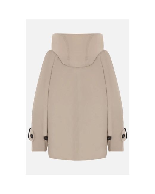 Brunello Cucinelli Double-Breasted Coats in het Natural