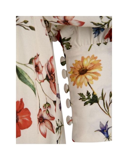 Mar De Margaritas Natural Short Dresses
