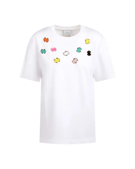 T-shirts Patou de color White