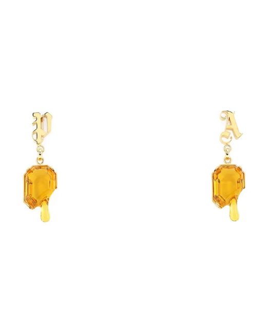 Palm Angels Metallic Earrings