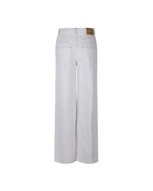 Isabel Marant Gray Wide Trousers