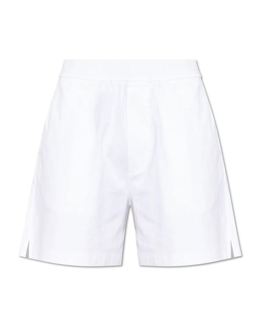 DSquared² Korte Broeken ,Wit ,Katoen Shorts Capsule Summer Lovers in het White voor heren