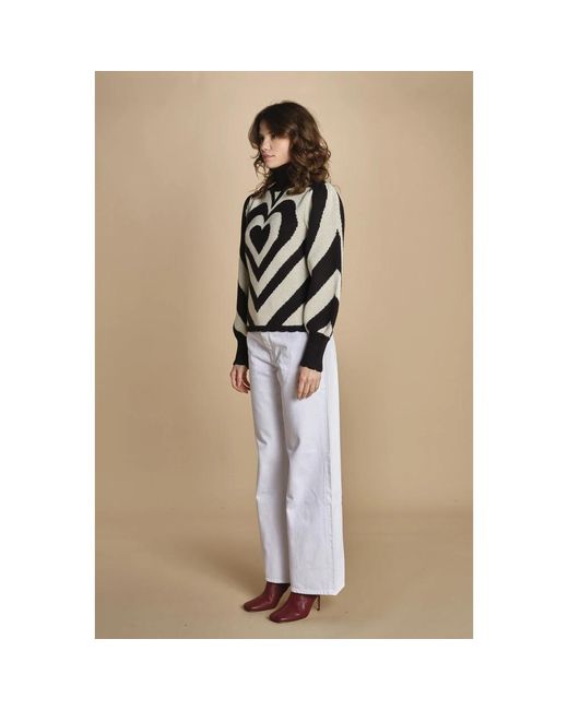Farm Rio Black Turtlenecks
