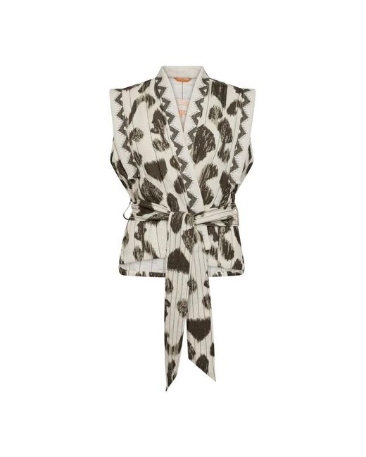 Mos Mosh Natural Waistcoats