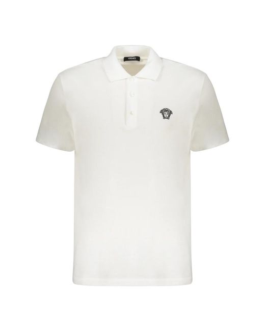 Polo di Versace in White da Uomo