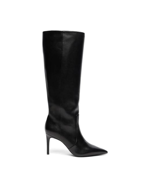 Stuart Weitzman Power Boot 85 in het Black