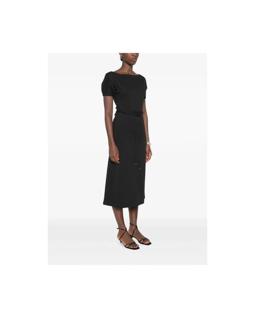 Lemaire Black Midi Dresses