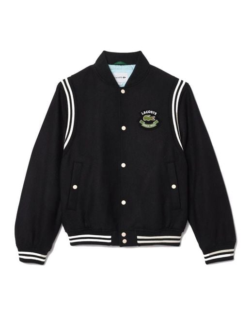 Bomber Jackets Lacoste pour homme en coloris Black