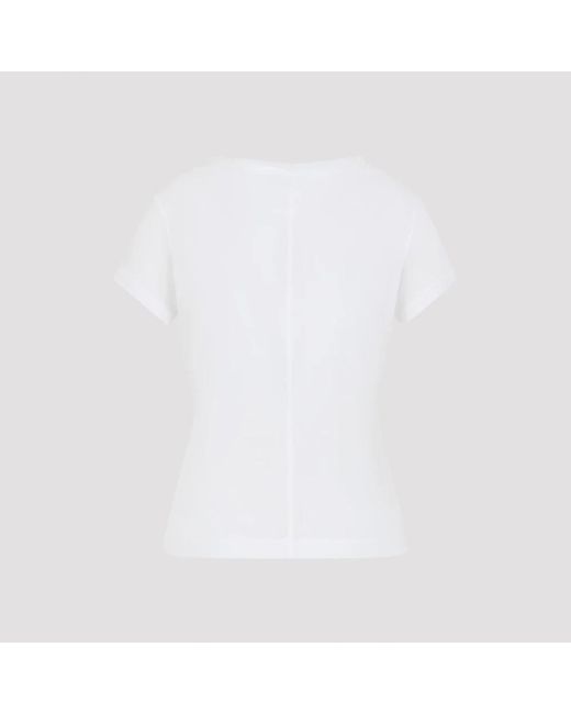 Co. Tops ,Wit ,Katoen 2218Ncr T-Shirt in het White