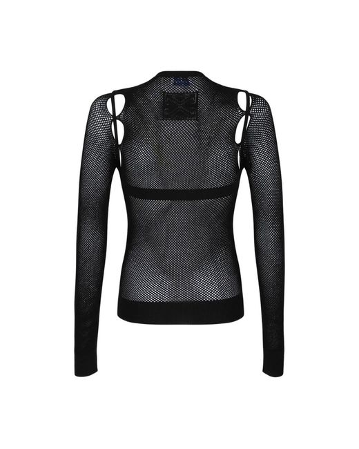 Long Sleeve Tops di Off-White c/o Virgil Abloh in Black