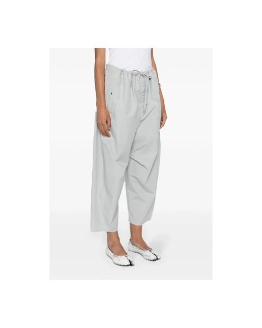 Lemaire Gray Wolken graue fallschirmhose