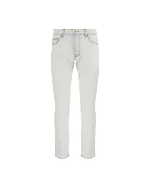 Marcelo Burlon Gray Slim-Fit Jeans for men