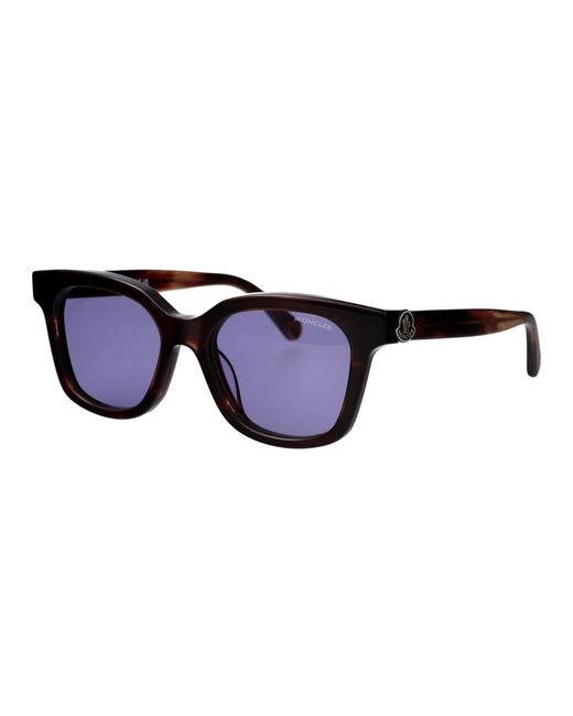 Moncler Purple Sunglasses for men