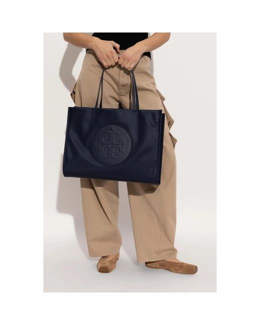 Tory Burch Blue Tote Bags