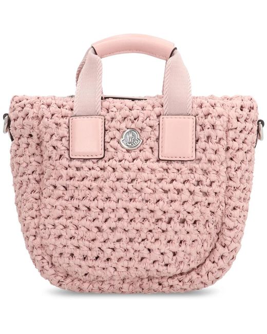 Handbags di Moncler in Pink