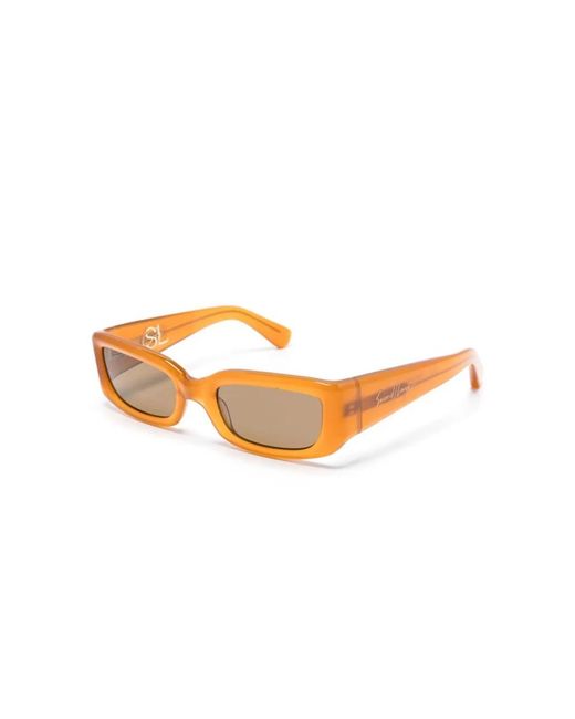 Second/Layer Zonnebrillen in het Orange voor heren
