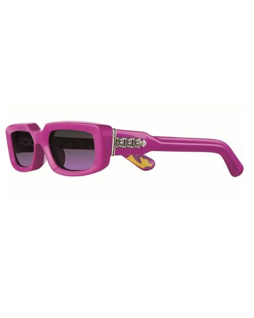 Chrome Hearts Purple Sunglasses