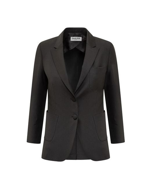 SAULINA Black Blazers