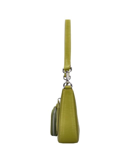 La Carrie Green Shoulder Bags