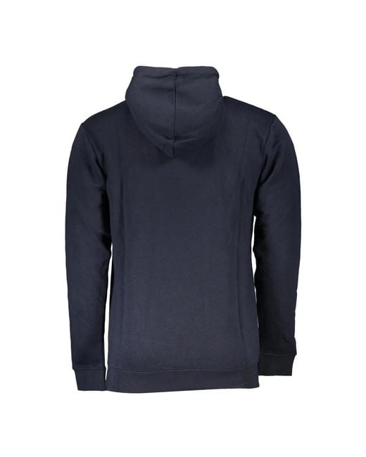Roberto Cavalli Blue Cotton Sweater for men