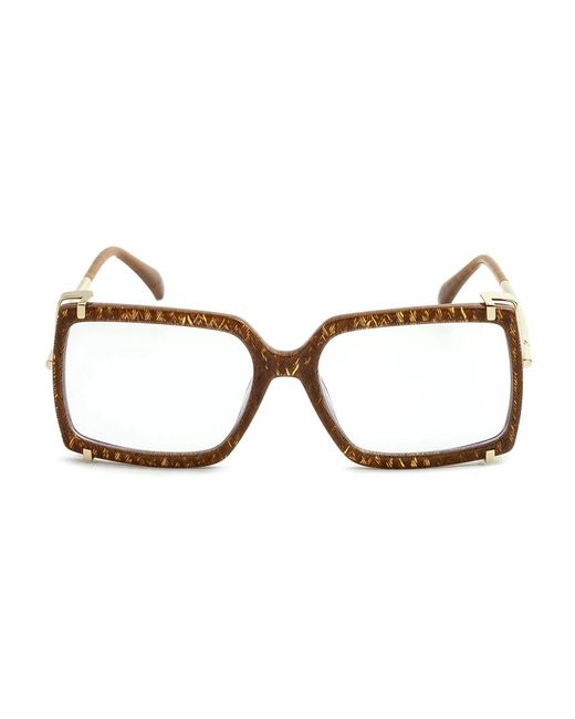 Max Mara Metallic Glasses